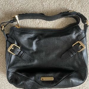 Black Burberry Top Handle Satchel